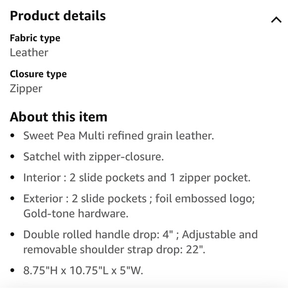 BNWOT Kate Spade New York Margaux Medium Satchel - Picture 7 of 8